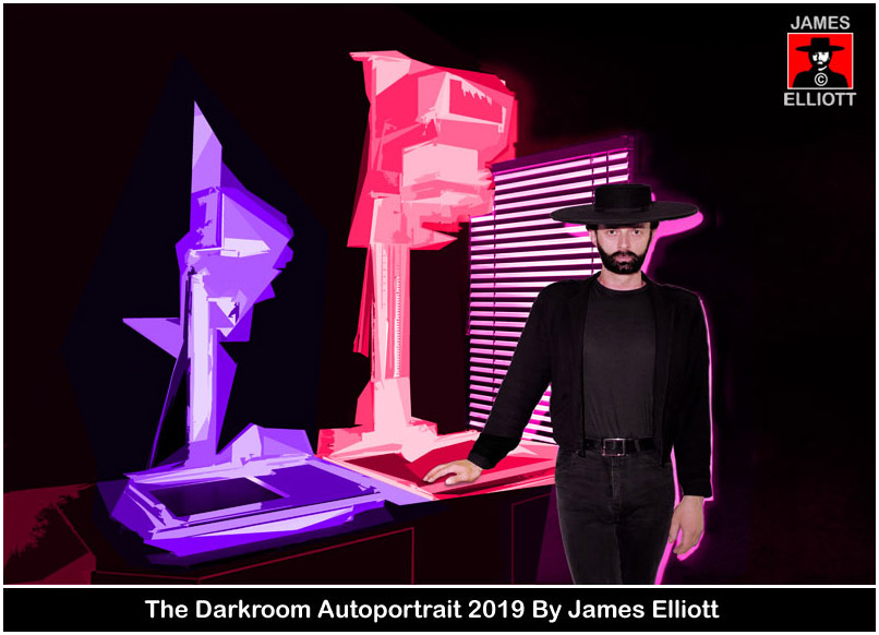 James Elliott Artist Self Portrait