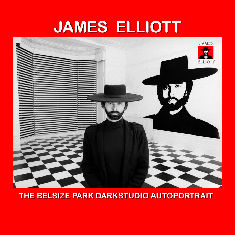 James Elliott Artist Self Portrait